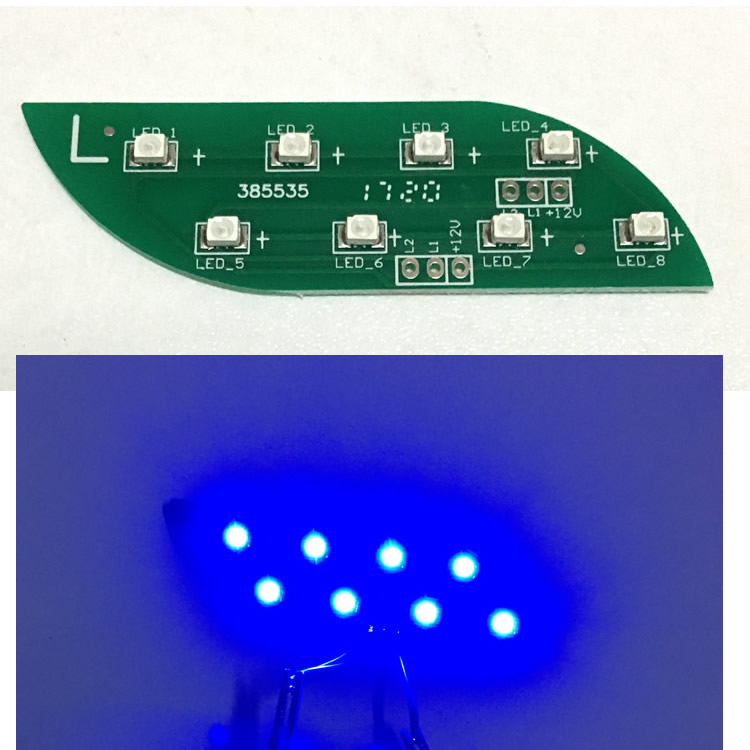 清仓高亮蓝色制作指示灯