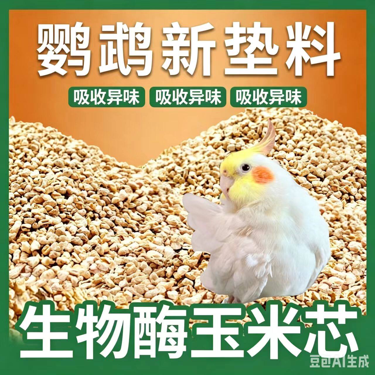 夏天降温垫料除臭玉米芯核桃砂木屑仓鼠金丝熊专用消暑沙尿砂