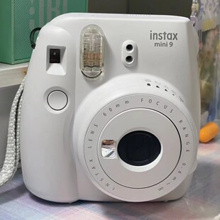 富士二手拍立得mini9烟灰白/mini11/wide210一次成像立拍得相机