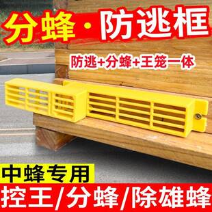 中蜂分蜂器收王器防逃框巢门除雄蜂带王笼自动收王控制器囚王笼