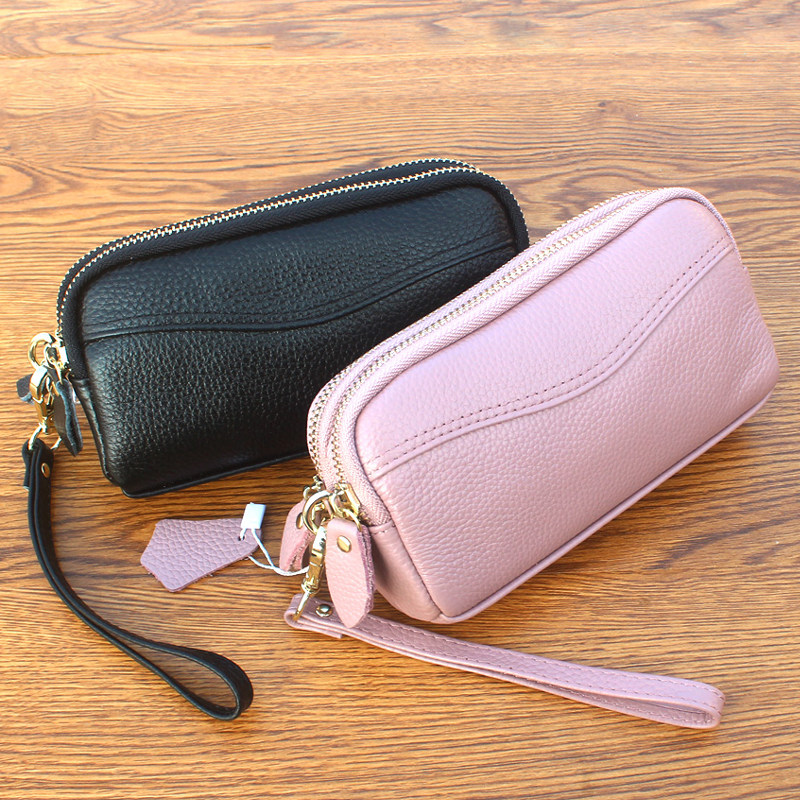 手拿包女真皮2018新款欧美迷你小手包头层牛皮大容量手机零钱包潮|ruв категории Сумки, бумажник - от Buy2taobao.com для оказания профессиональной услуги покупки агента Taobao