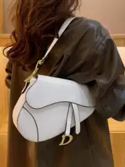 Small Women's Bag 2026 New Model Light Luxury Niche Commuter Saddle Bag Underarm Bag Autumn and Winter High-End Shoulder Crossbody Bag