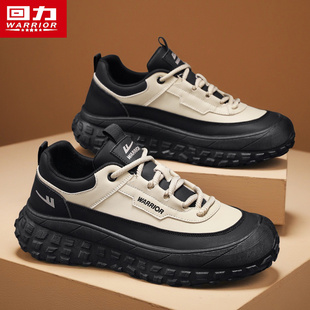 回力鞋子男鞋2025新款秋冬季黑武士老爹鞋男款增高运动鞋百搭潮鞋