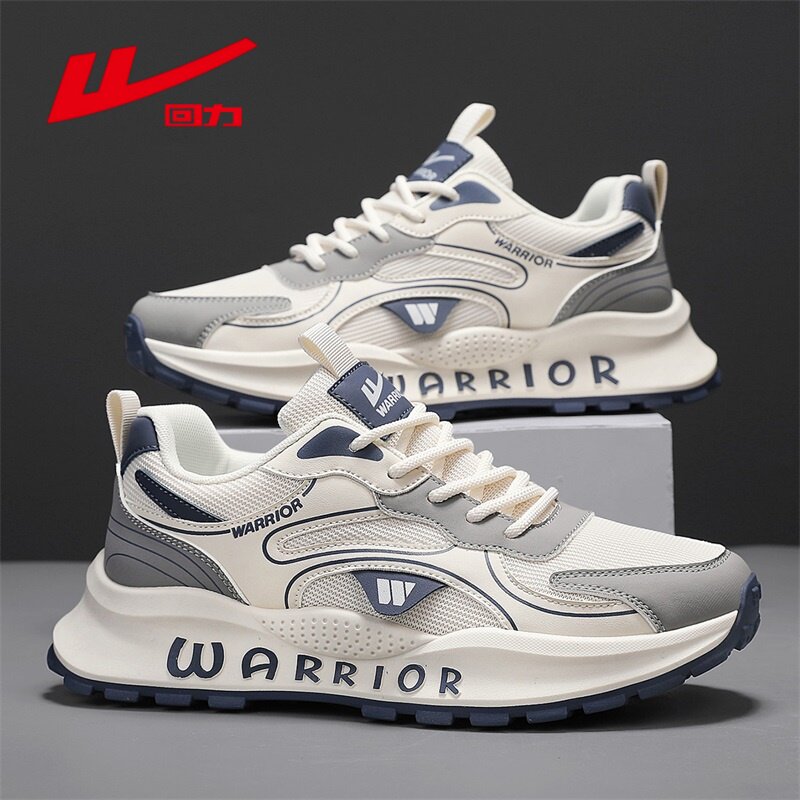 回力男鞋运动鞋春季网面透气男士鞋子2026新款夏季休闲老爹鞋男款