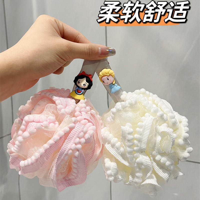 儿童男女宝宝家用泡泡浴卡通可爱不打散超柔软起泡洗澡巾搓澡