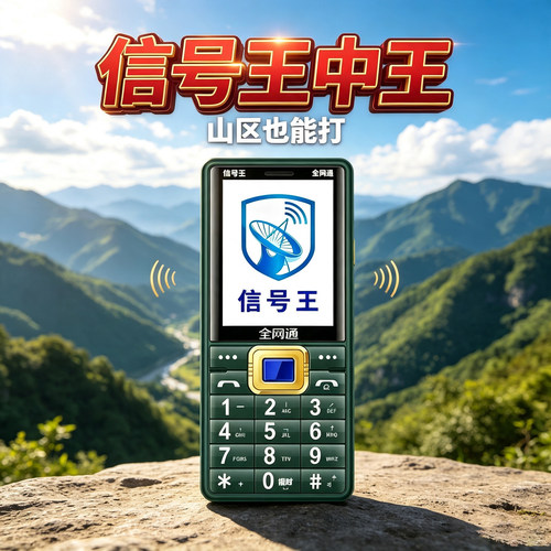 信号王中王特强信号老人手机农村山区偏僻盲区强信号2345G全频段
