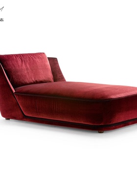 意式Vivien沙发ALberta款后现代简约贵妃椅休闲沙发轻奢主卧室