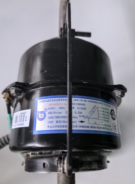 0010452411A海r风管机空调内机电机室内风机马达Y5S413B086拆机件