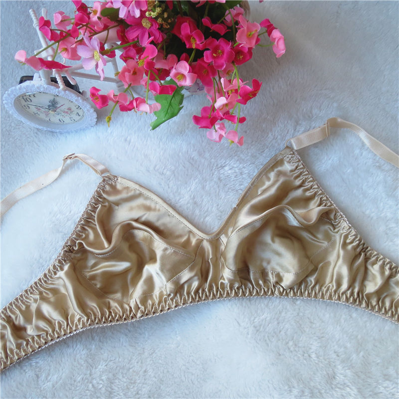 2件包邮真丝文胸双面桑蚕丝无钢圈胸罩乳罩中青老年无海绵薄透气|msdalam kategori Pakaian Dalam/seluar dalam lelaki/tracksuit, Bra - dari Buy2taobao.com untuk memberikan perkhidmatan ejen Taobao profesional membeli