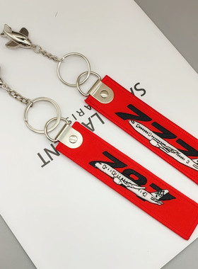 BOEING波音红色777-787飞机机型钥匙扣挂件国际飞行员机组箱飘带