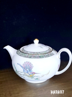 茶壶Wedgwood蜂鸟hummingbird