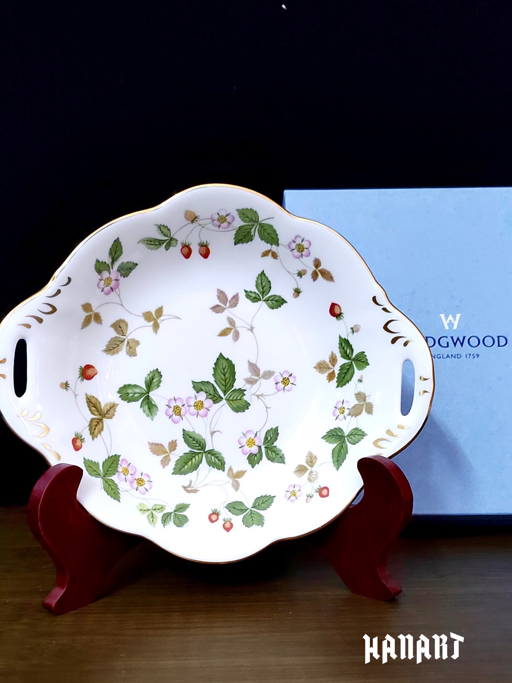 8.3双耳餐盘Wedgwood英国果盘