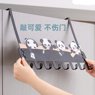 儿童门后挂钩挂衣架免打孔挂书包架可爱卡通入户门磁吸挂衣钩挂架