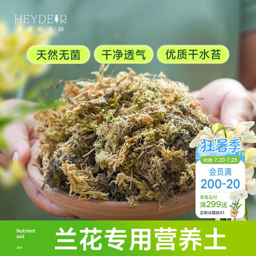 海蒂的花园水苔蝴蝶兰专用土兰花