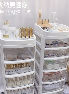 甲油胶专用收纳推车多层收纳柜