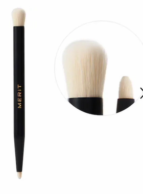 预*定 MERIT Brush No2 Double Sided Eyeshadow双头眼影刷粉底刷