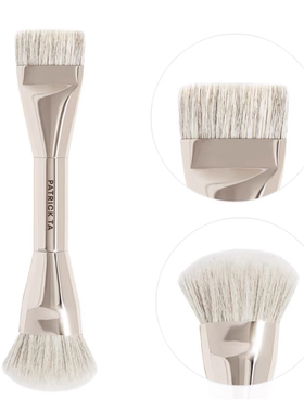 预*定Patrick Ta sculpting双头化妆刷腮红刷鼻刷眉刷粉底刷修容