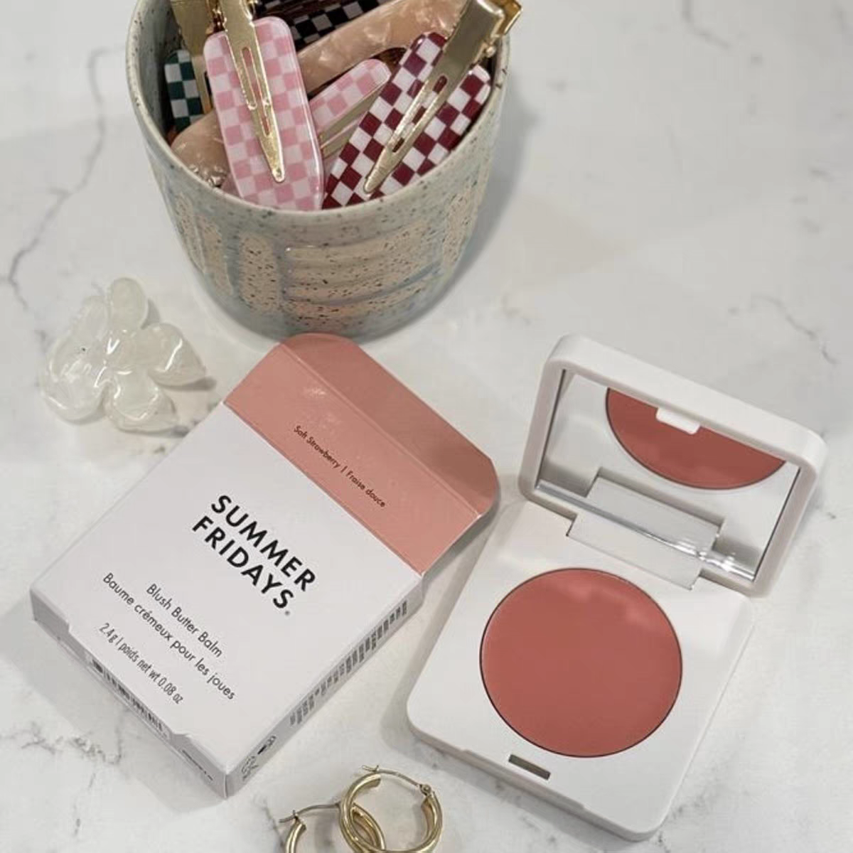 预*定Summer Fridays腮红膏Blush Butter保湿腮红霜胭脂养肤滋润