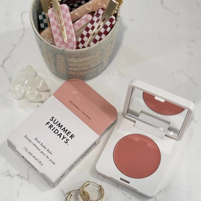预*定Summer Fridays腮红膏Blush Butter保湿腮红霜胭脂养肤滋润