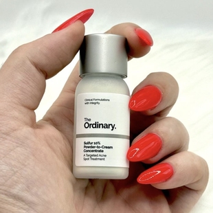 Ordinary Sulfur 预 The 新款 10%硫磺浓缩祛痘粉霜5g 售