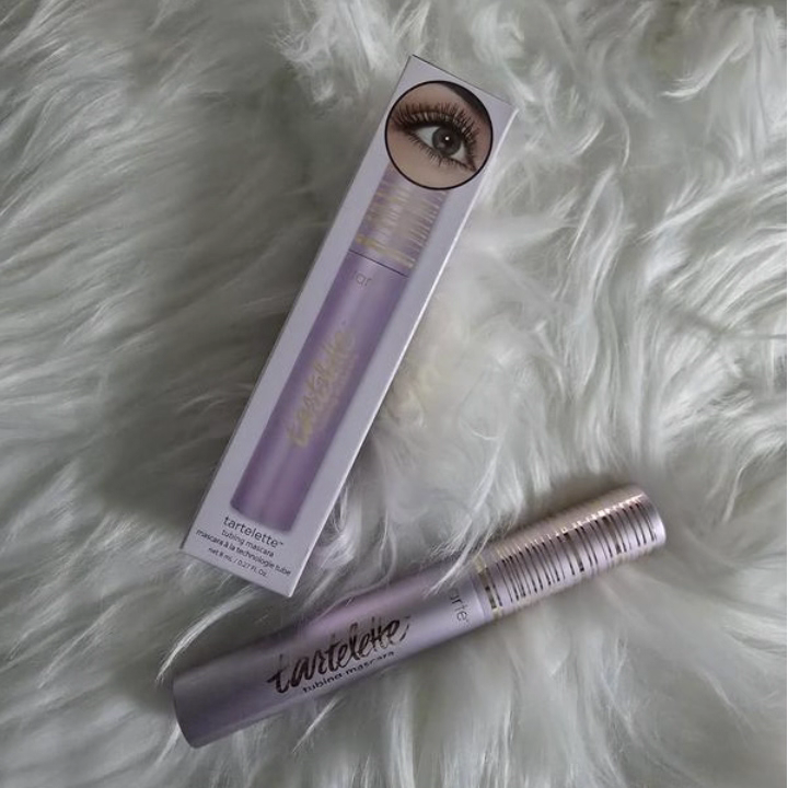 预*定 Tarte持久纤长睫毛膏tartelette tubing管状温水可卸不晕染