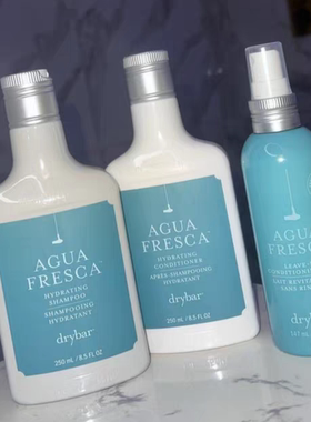 预*定 Drybar Agua Fresca深层保湿洗发水护发素免洗护发乳补水