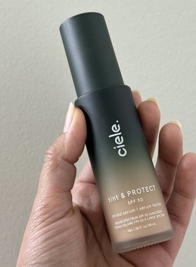 预*定 美国ciele养肤精华粉底液SPF50+轻盈保湿舒缓自然光泽38ml