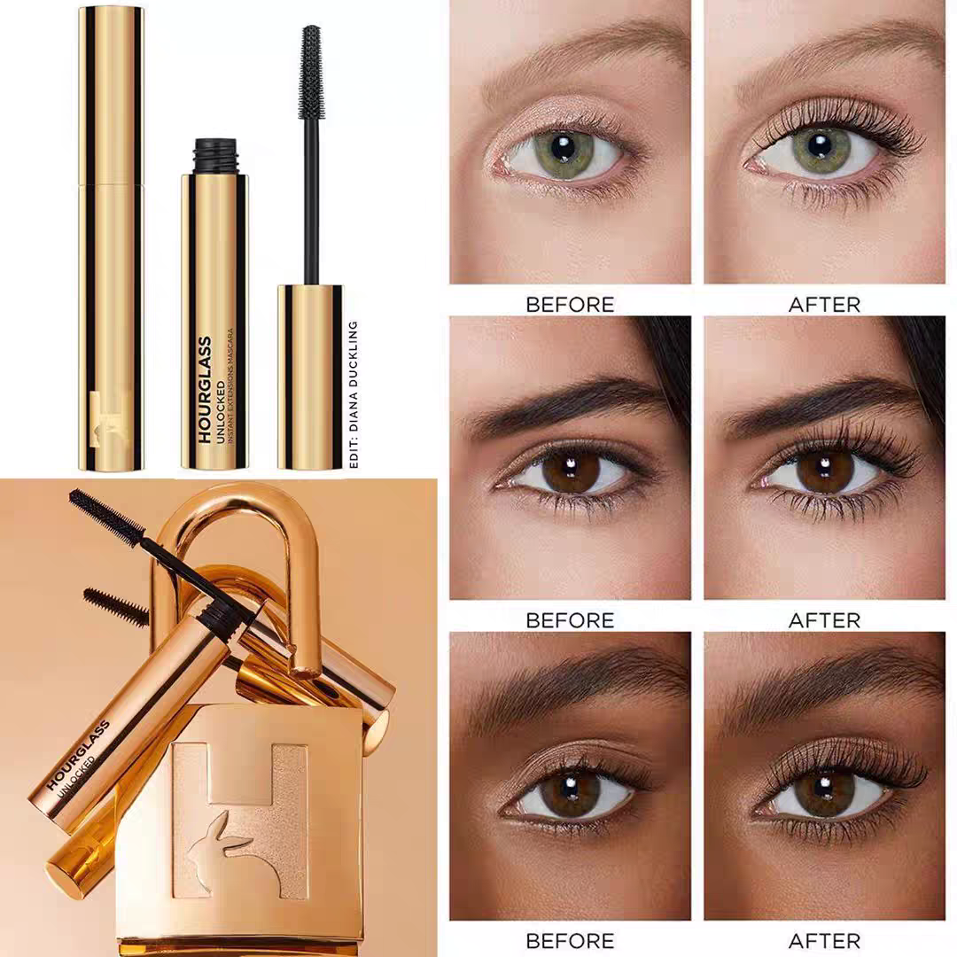 现货Hourglass Unlocked宛若洋娃娃 金管睫毛膏10g 瞬间纤长浓密