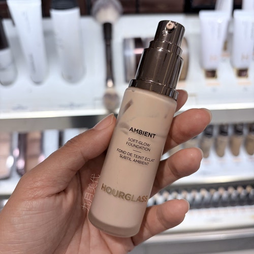 预*售 美国Hourglass Ambient Soft Glow柔光液30ml粉底刷粉底