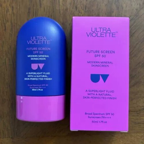 预*定Ultra Violette矿物防晒乳Spf50无香隔离精华Future Screen