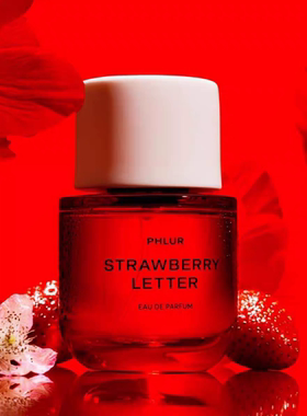 预*定 PHLUR Strawberry Letter花果甜香调中性甜美草莓信香水