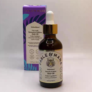 预*定 Fable & Mane柔顺亮泽护发油MahaMane印度配方修护精华油