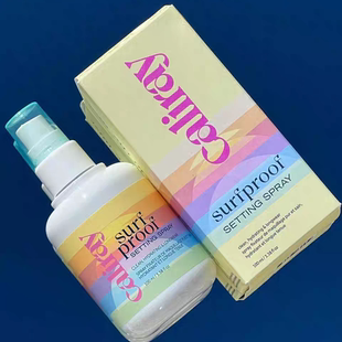 预*定 小众Caliray Surfproof保湿定妆喷雾含烟酰胺持久柔焦配方