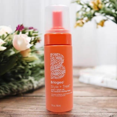预*定 Briogeo头发造型泡沫Style Treat丰盈蓬松卷发波浪定型慕斯