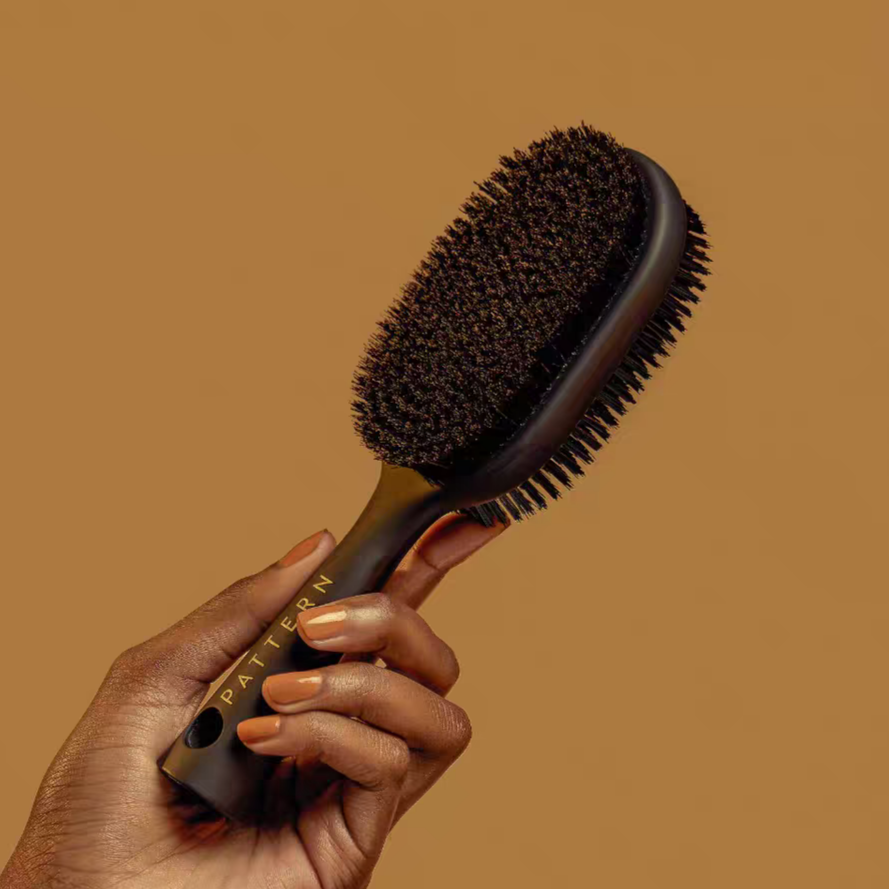 预*定 美国Pattern双面鬃毛梳头发蓬松柔顺整理刷吹发造型梳子