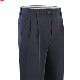 双褶宽松高腰长裤 恒源祥羊毛西裤 子 商务西装 裤 男春秋款 中年爸爸装