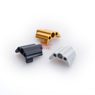 风林火山AAP01铝合金CNC轻量化喷嘴块三色入Nozzle Block