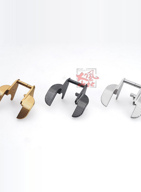 风林火山LimCat款不锈钢双边宽体CNC拇指保险2011/P8/法警/蝮蛇