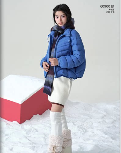 26秋冬新款韩60900以旧翻新女士短款简约时尚羽绒服加绒加厚定制