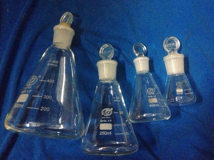具塞三角烧瓶 150ML 磨口带塞三角烧瓶150ML 锥形瓶具塞