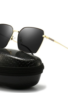 新款方形金属太阳镜 男士经典方款偏光太阳镜5031 厂家直销