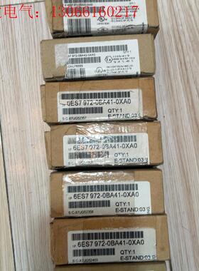 西门子6ES7 972-0BA41-0XA0  共4个(请询价)