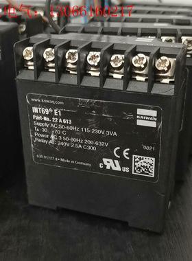 拆机比泽尔压缩机保护模块INT69 E1的共15个,德国(请询价)