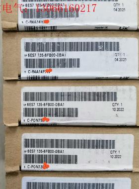 6ES7 135-6FB00-0BA1 西门子R4PON7(请询价)