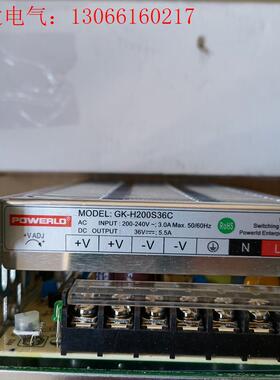POWERLO/新星开关电源GK-H200S36C,(请询价)