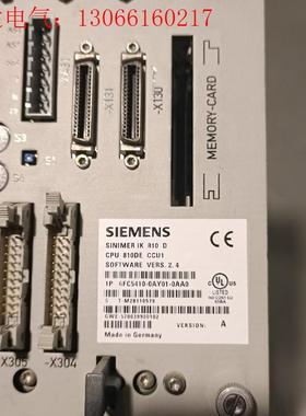 西门子主机6FC5410-0AY01-0AA0九成新(请询价)