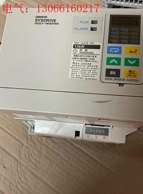 欧姆龙变频器3G3EV-AB015还未装机使用的,包功能好,(请询价)