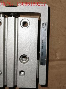 SMC侧滑气缸MXH10-25Z设备拆机7字滑台气缸,橙色新(请询价)