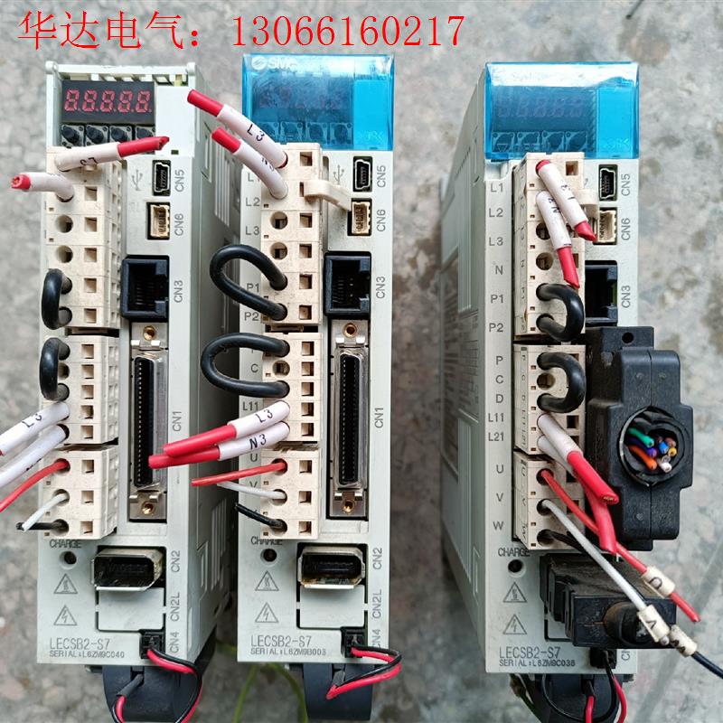 LECSB-S7 MR-J3BAT拆机SMC驱动器功能完好请(请询价)