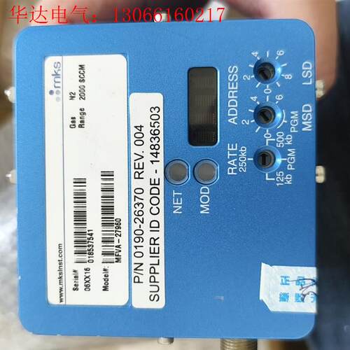 MKS MFVA-27960,0190-26370(请询价)